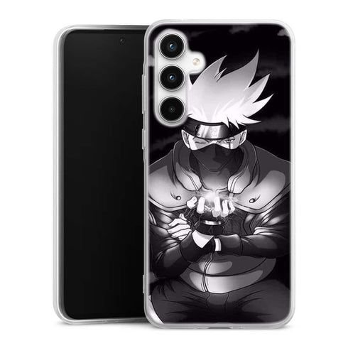 Coque Samsung Galaxy A35 Naruto Kakashi Pouvoir Des Ombres