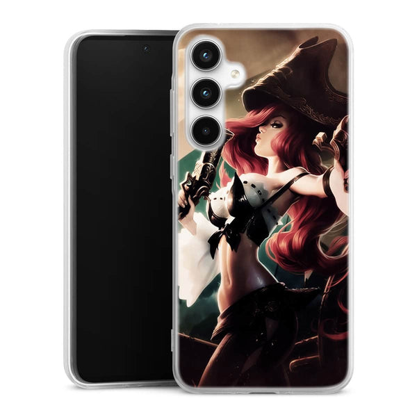 Coque Samsung Galaxy A35 Manga Girl Pirate