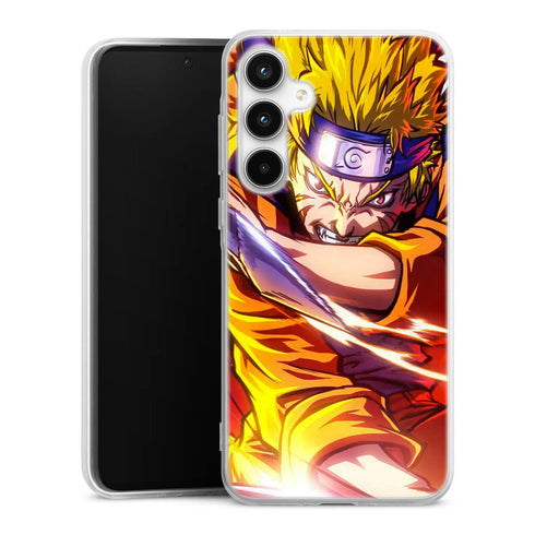 Coque Samsung Galaxy A35 Naruto Influence de Kyubi