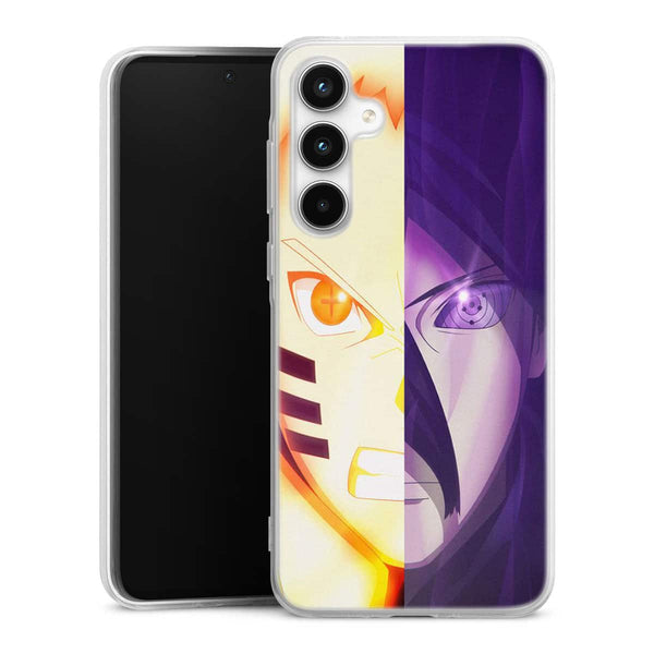 Coque Samsung Galaxy A35 Naruto Vs Sasuke