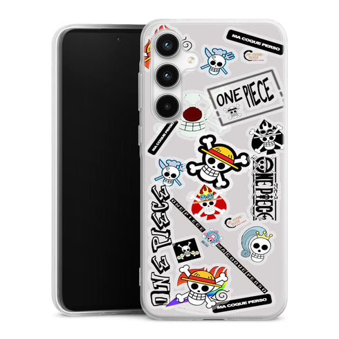 Coque Samsung Galaxy A35 One Piece Logo Patchwork