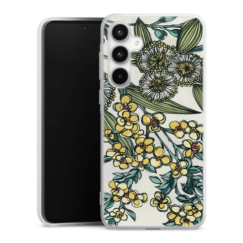 Coque Samsung A35 5G Retro Australian Native Floral