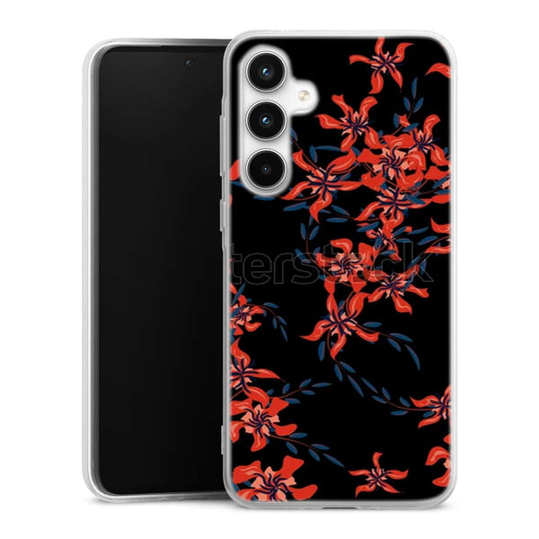 Coque Samsung A35 5G Rouge en Noir