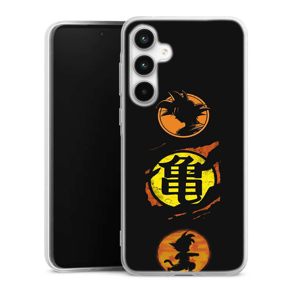 Coque Samsung Galaxy A35 Goku Orange