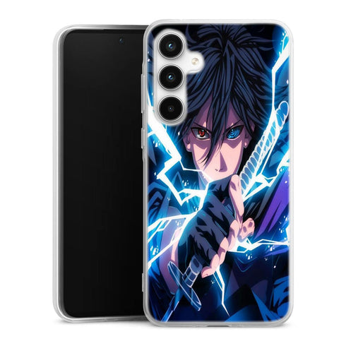 Coque Samsung Galaxy A35 Sasuke Sharingan Rinegan