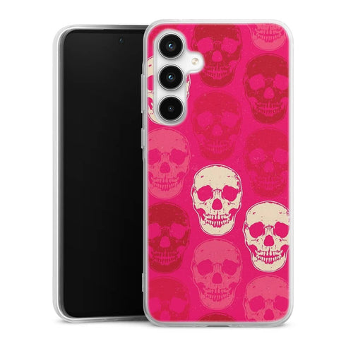 Coque pour Samsung A35 5G original Skull Rose