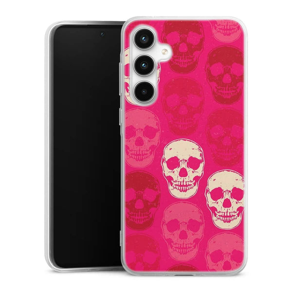 Coque pour Samsung A35 5G original Skull Rose