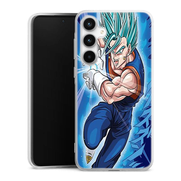 Coque Samsung Galaxy A35 Super Vegeta Bleu