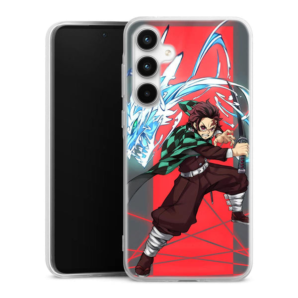 Coque Samsung Galaxy A35 Tanjiro Dragon Phone
