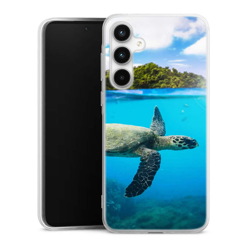 Coque Samsung A35 5G Watercolor Tropical