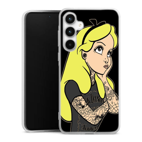 Coque Samsung A35 5g Alice Jack Daniels Tatoo