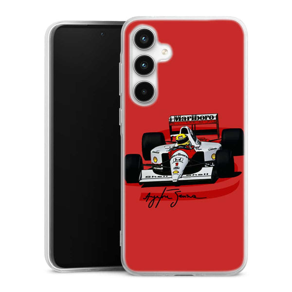 Coque Telephone Samsung A35 5G originale Ayrton Senna Formule 1 King