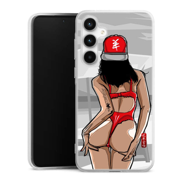 Coque Samsung A35 5G Beach Girl Sunset