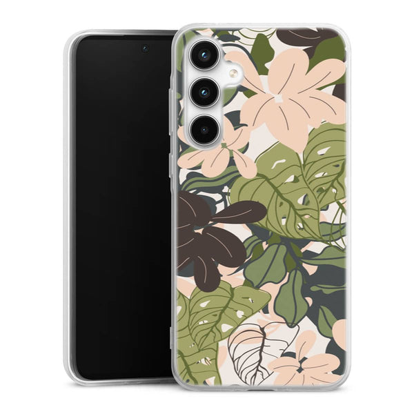 Coque Samsung A35 5G Bohemian Tropical Foliage