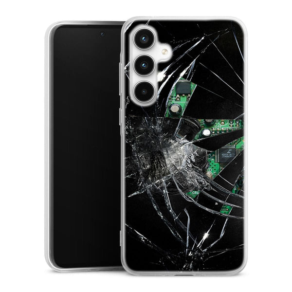 Coque Samsung A35 5g Broken Phone