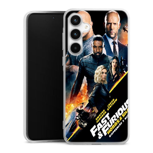 Coque Telephone Samsung Galaxy A35 5G originale Fast and furious hobbs and shaw