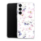 Coque Samsung A35 5G fleurs aquarelles
