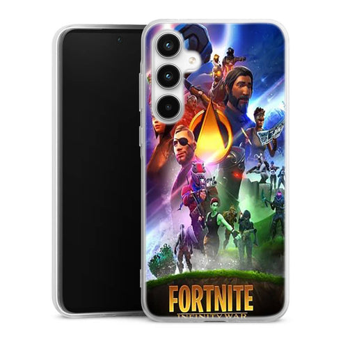 Coque Samsung a35 5g mobile Fortnite Skin Omega infinity war
