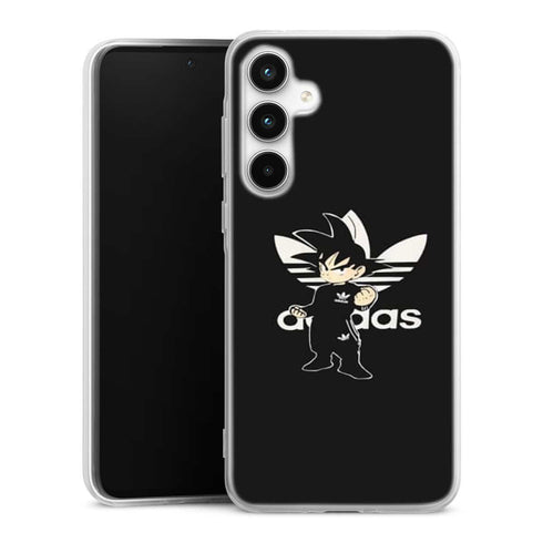 Coque Samsung Galaxy A35 Goku Bad guy Adidas Jogging
