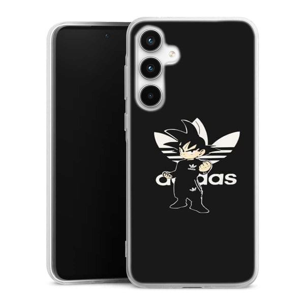 Coque Samsung Galaxy A35 Goku Bad guy Adidas Jogging