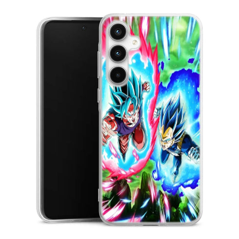 Coque Samsung Galaxy A35 Goku Blue Kaioken