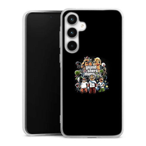 Coque Samsung a35 5g mobile Grand Theft Mario