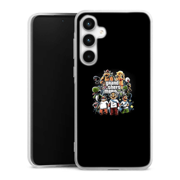 Coque Samsung a35 5g mobile Grand Theft Mario