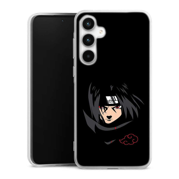 Coque Samsung Galaxy A35 Itachi Fond Noir