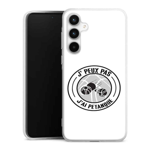 Coque Samsung A35 5G Je peux pas j'ai Petanque