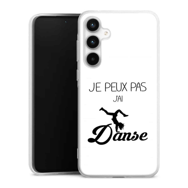 Coque Samsung A35 5G Je peux pas j'ai Danse