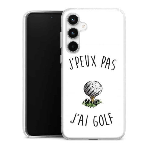 Coque Samsung A35 5G Je peux pas j'ai Golf