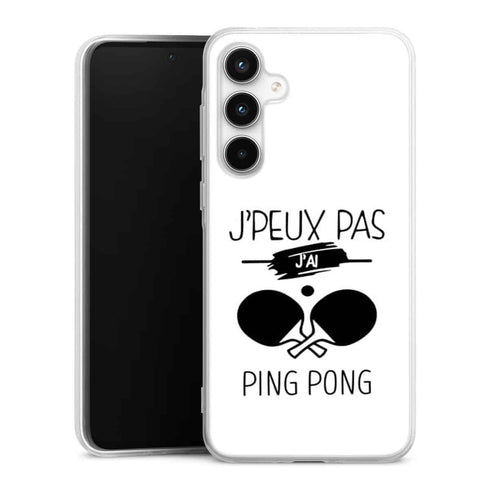 Coque Samsung A35 5G Je peux pas j'ai Ping Pong