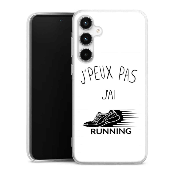 Coque Samsung A35 5G Je peux pas j'ai Running