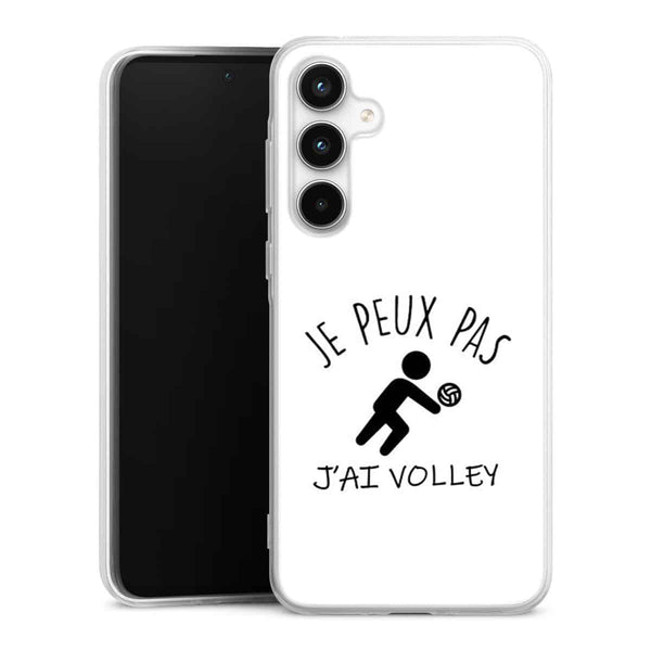 Coque Samsung A35 5G Je Peux pas j'ai Volleyball
