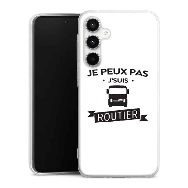 Coque Samsung A35 5G Je peux pas je suis routier