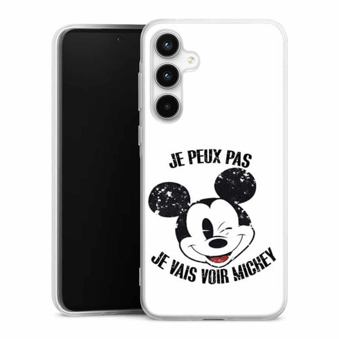 Coque Samsung Galaxy A35 Je peux pas je vais voir Mickey