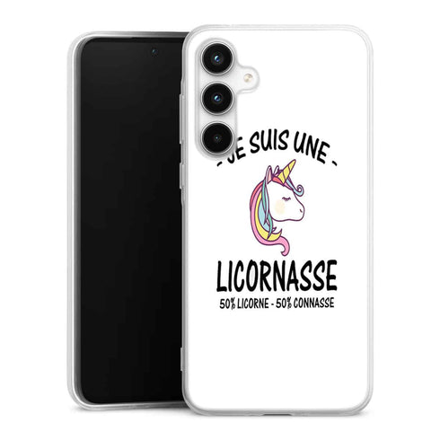 Coque Samsung A35 5g Je suis une Licornasse