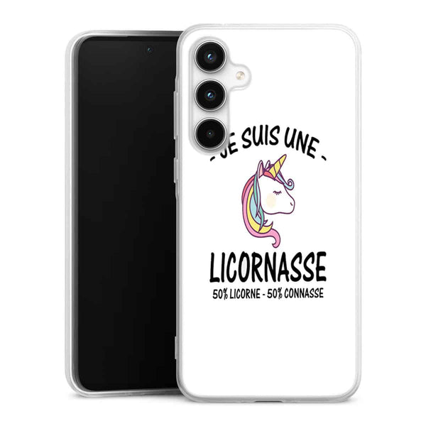 Coque Samsung A35 5g Je suis une Licornasse