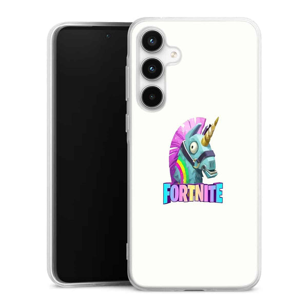 Coque Samsung a35 5g mobile Licorne Fortnite