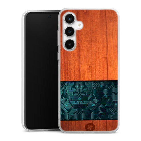 Coque Samsung A35 5G Natural Wooden Wood Bamboo