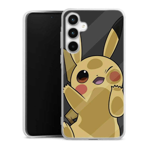 Coque Samsung A35 5g Pikachu Lock Screen