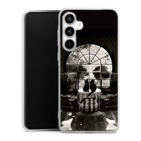 Coque télephone Samsung A35 5G Room Skull