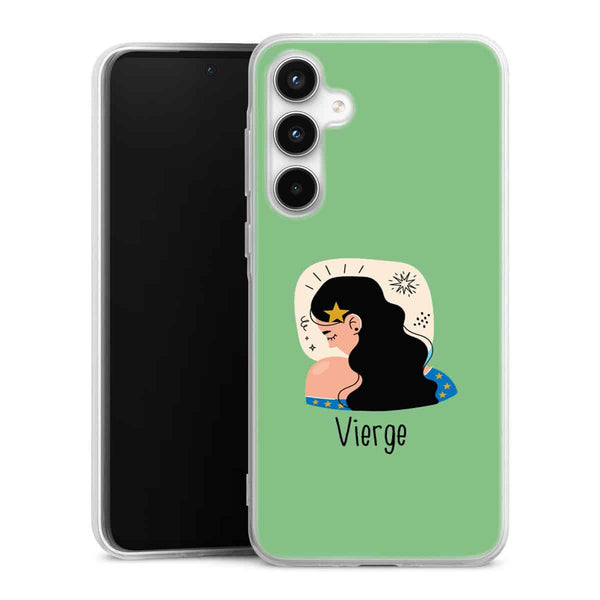 Coque téléphone Samsung A35 5G Zodiac Vierge