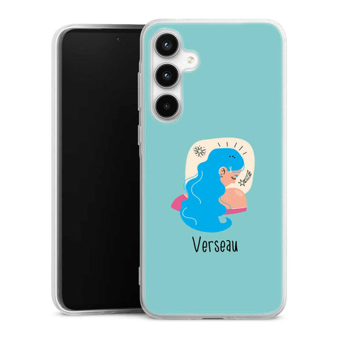 Coque de telephone Samsung A35 5G Zodiac Verseau
