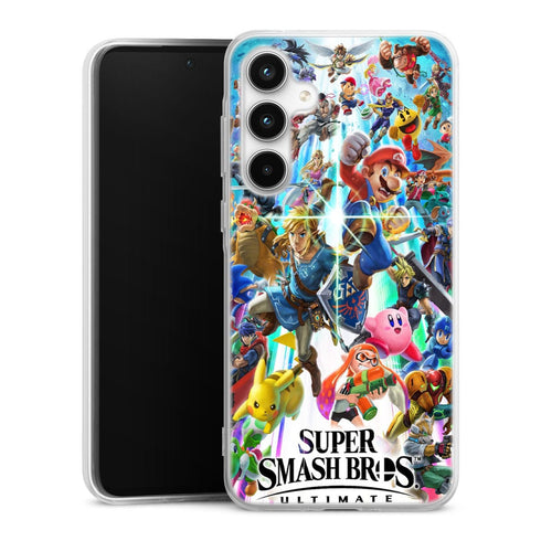 Coque Samsung a35 5g mobile Super smash bros ultimate