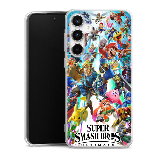 Coque Samsung a35 5g mobile Super smash bros ultimate