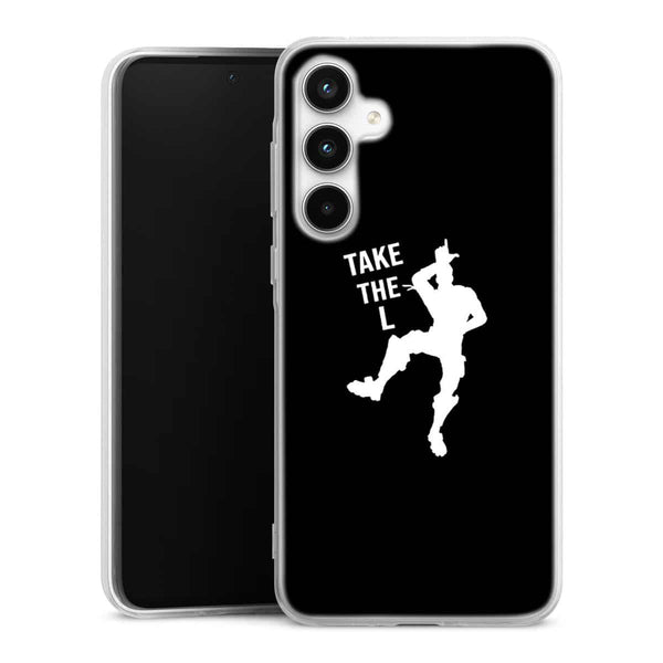 Coque Samsung a35 5g mobile Take the L fortnite celebration Griezmann