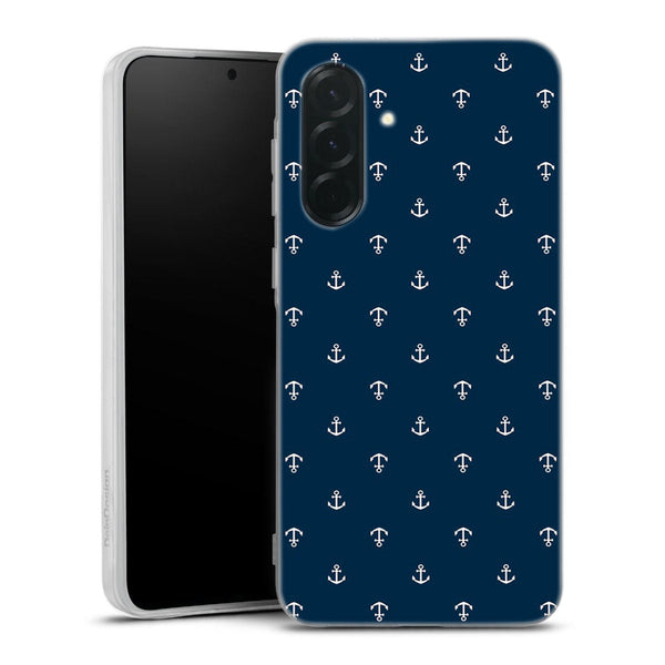 Coque pour Samsung A36 5G Ancre Blue Marine