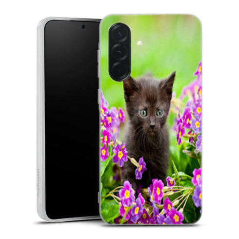 Coque Samsung Galaxy A36 5G Bebe Chaton Mignon