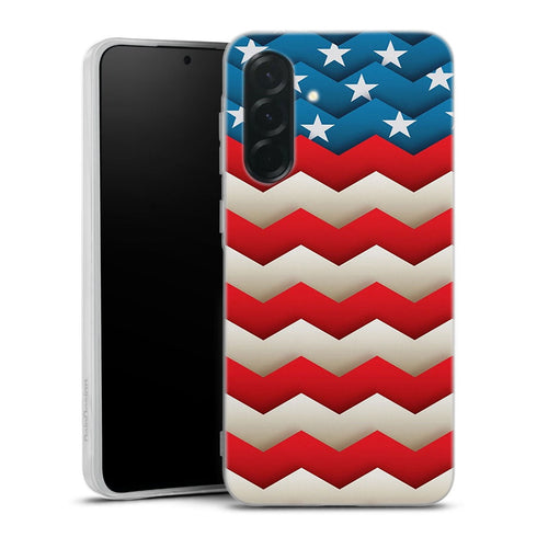 Coque pour Samsung A36 5G Usa Chevrons Vote